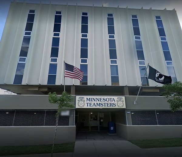front of Local 320's building